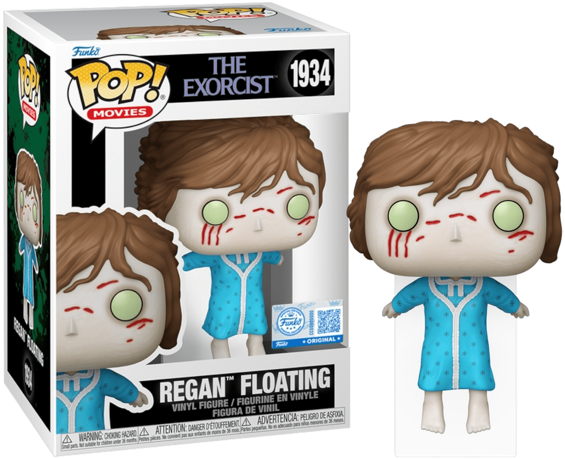 Funko POP! Movies 1934 (The Exorcist) - Regan Floating (Special Edition) 889698883986 at King Card Canada