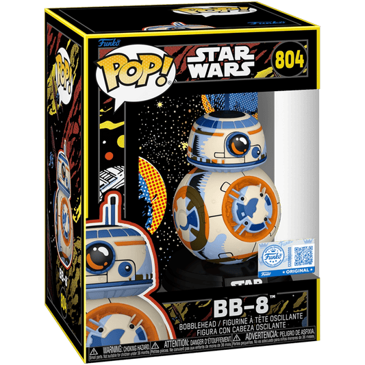 Funko POP! Star Wars 804 (Retro) - BB - 8 (Special Edition) 889698885751 at King Card Canada