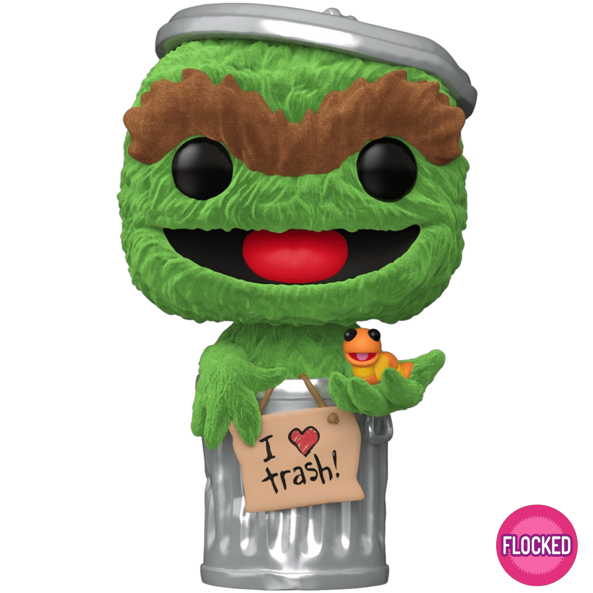 Funko POP! Television 1793 (Sesame Street) - Oscar the Grouch (Flocked / Special Edition) 889698885164 at King Card Canada