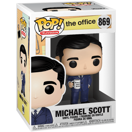 Funko POP! Television 869 (The Office) - Michael Scott 889698349000 at King Card Canada