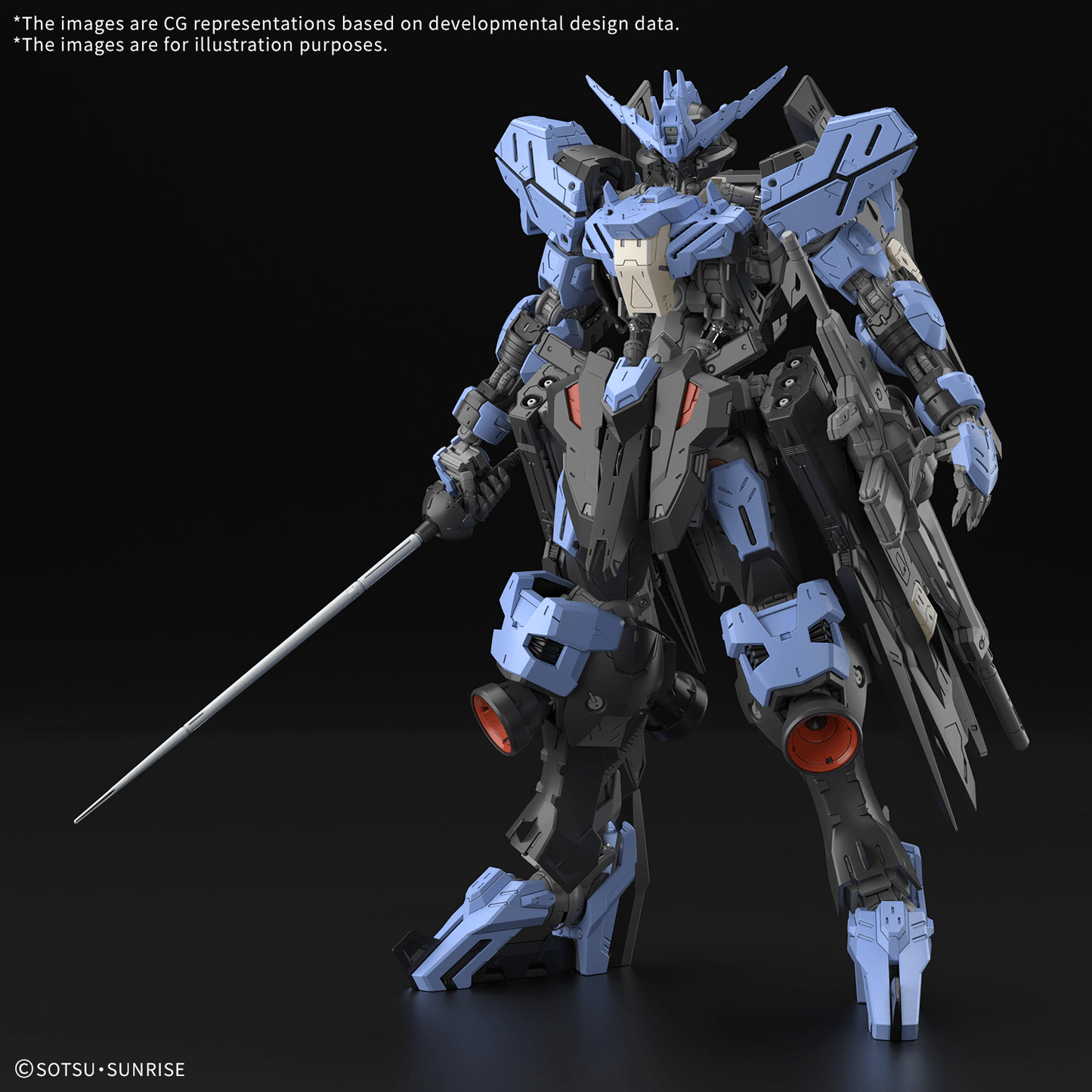 Gundam Vidar - Master Grade Gunpla Model (MG 1/100 Scale) 4573102683533 at King Card Canada