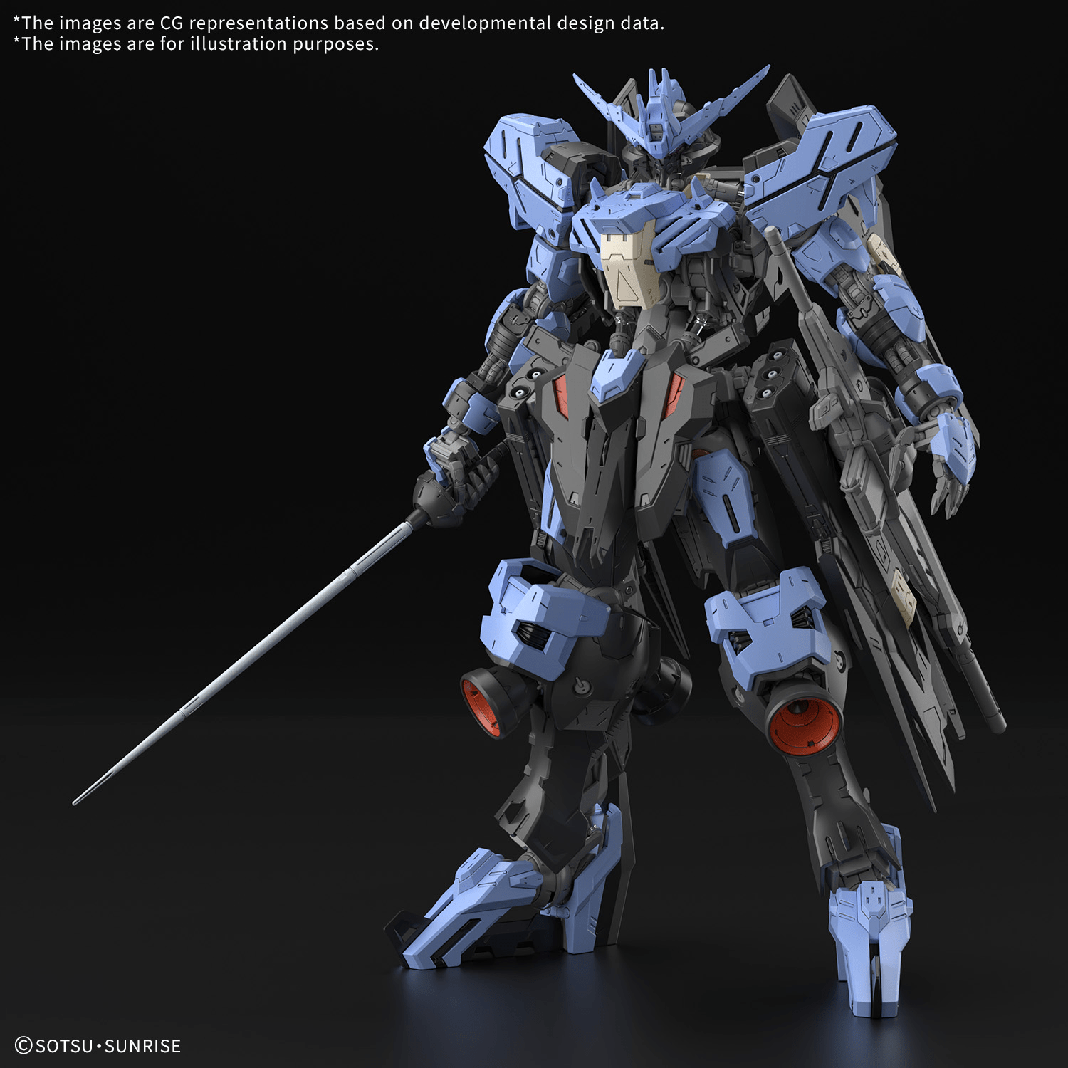 Gundam Vidar - Master Grade Gunpla Model (MG 1/100 Scale) 4573102683533 at King Card Canada