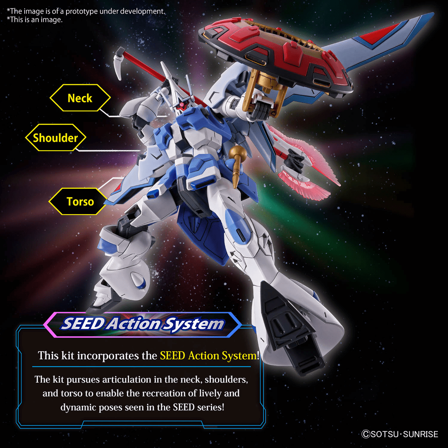 GYAN Strom (Agnes Giebenrath Custom) - Cosmic Era 249 Gunpla Model (HG 1/144 Scale) 4573102663078 at King Card Canada