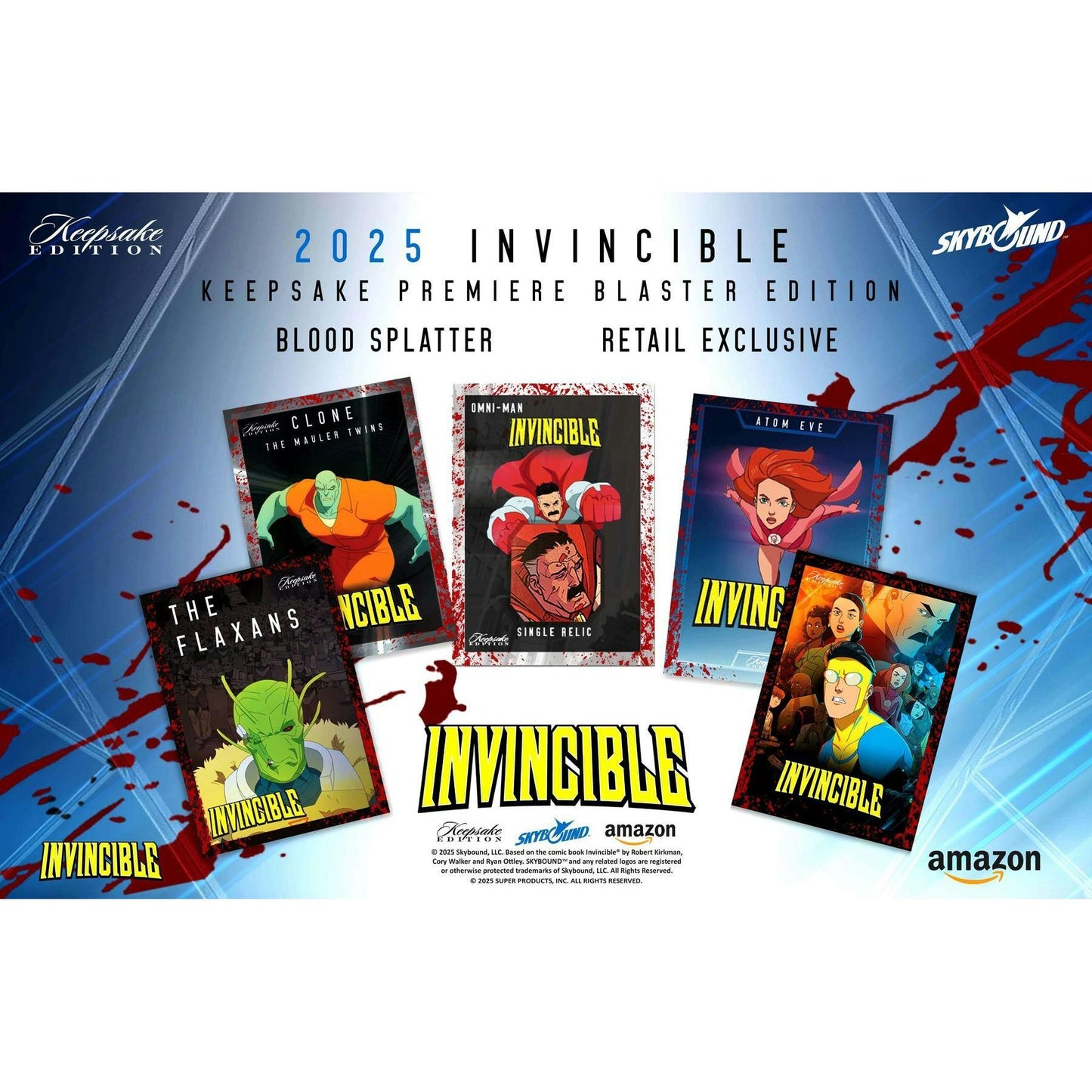 Invincible Season 1 Keepsake Blaster Box 199284508873 at King Card Canada