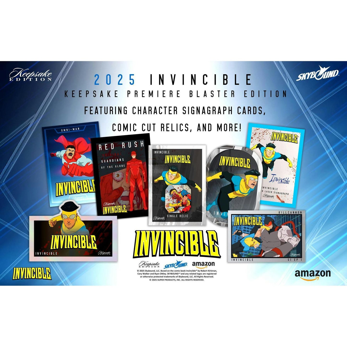 Invincible Season 1 Keepsake Blaster Box 199284508873 at King Card Canada
