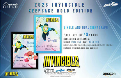 Invincible Season 1 Keepsake Holo Edition Blaster Box 199284806320 at King Card Canada