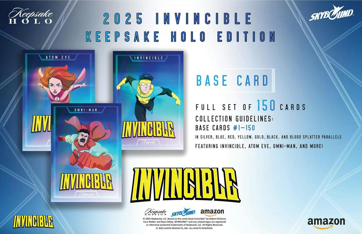 Invincible Season 1 Keepsake Holo Edition Blaster Box 199284806320 at King Card Canada