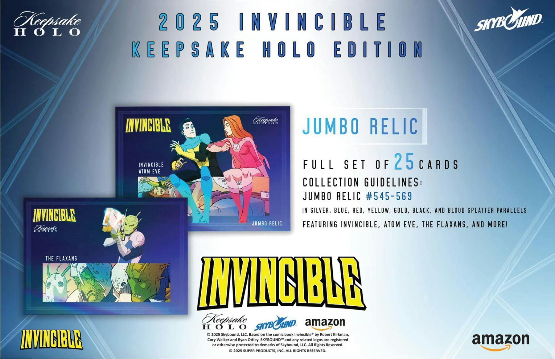 Invincible Season 1 Keepsake Holo Edition Blaster Box 199284806320 at King Card Canada