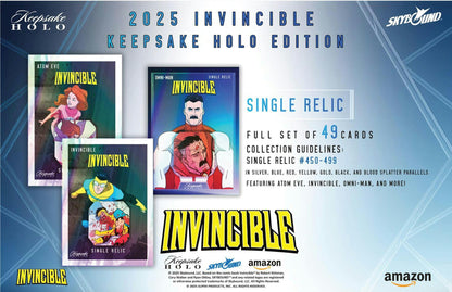 Invincible Season 1 Keepsake Holo Edition Blaster Box 199284806320 at King Card Canada