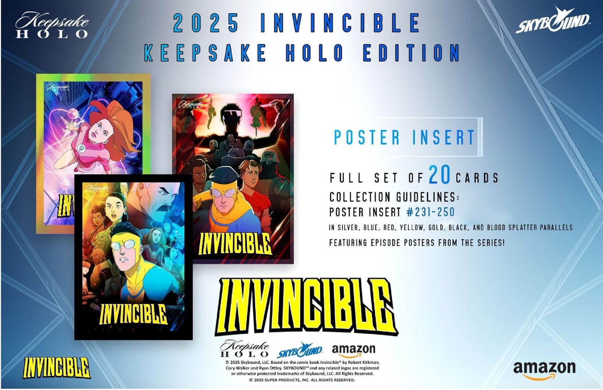 Invincible Season 1 Keepsake Holo Edition Breaker Box 199284685123 at King Card Canada