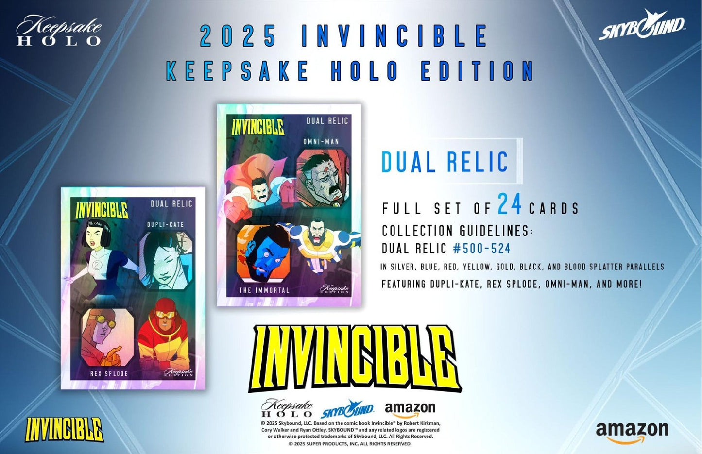 Invincible Season 1 Keepsake Holo Edition Breaker Box 199284685123 at King Card Canada