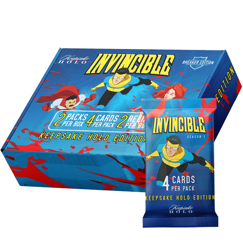 Invincible Season 1 Keepsake Holo Edition Breaker Box 199284685123 at King Card Canada