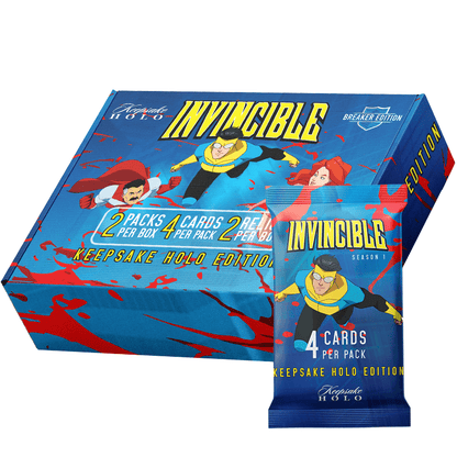 Invincible Season 1 Keepsake Holo Edition Breaker Box 199284685123 at King Card Canada