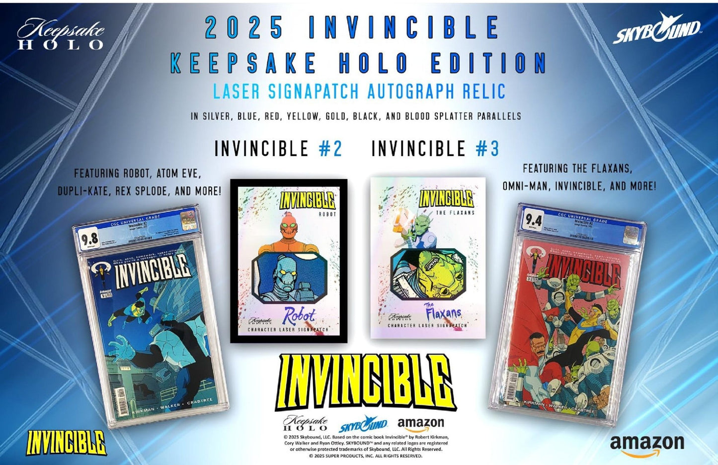 Invincible Season 1 Keepsake Holo Edition Breaker Box 199284685123 at King Card Canada