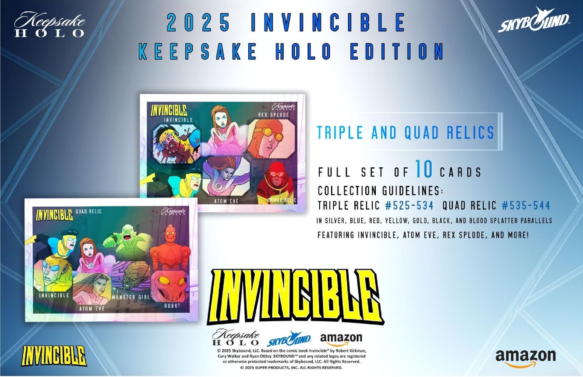 Invincible Season 1 Keepsake Holo Edition Breaker Box 199284685123 at King Card Canada