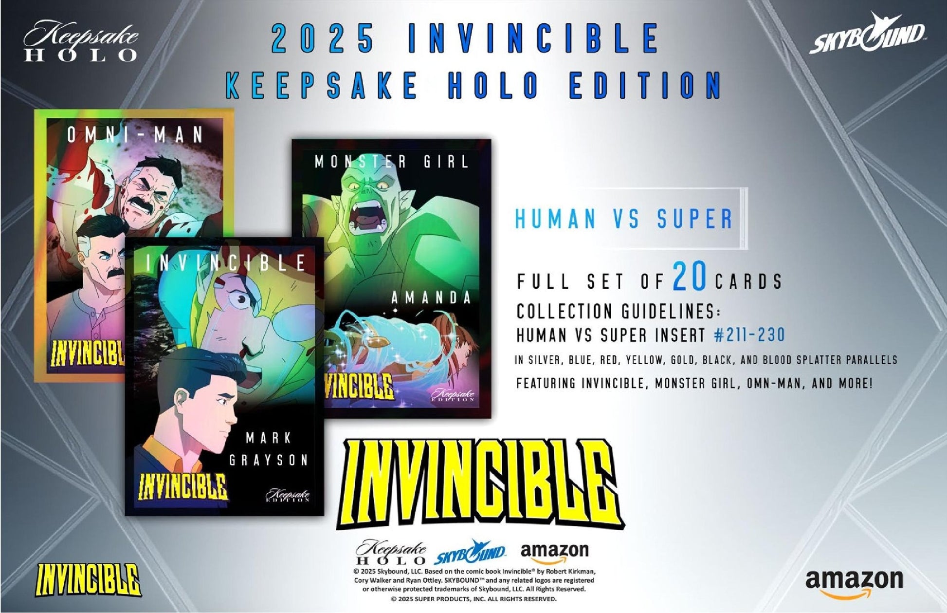 Invincible Season 1 Keepsake Holo Edition Breaker Box 199284685123 at King Card Canada