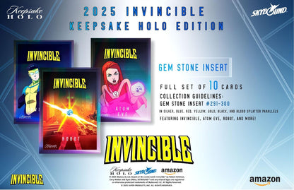 Invincible Season 1 Keepsake Holo Edition Breaker Box 199284685123 at King Card Canada