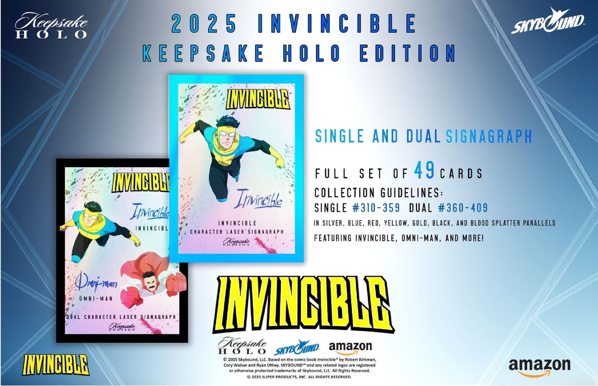 Invincible Season 1 Keepsake Holo Edition Breaker Box 199284685123 at King Card Canada