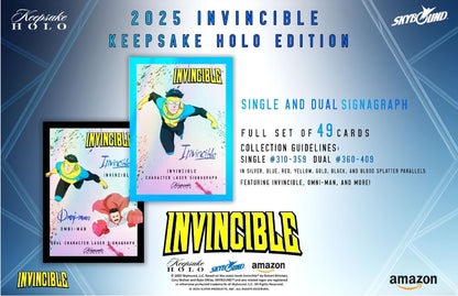 Invincible Season 1 Keepsake Holo Edition Breaker Box 199284685123 at King Card Canada