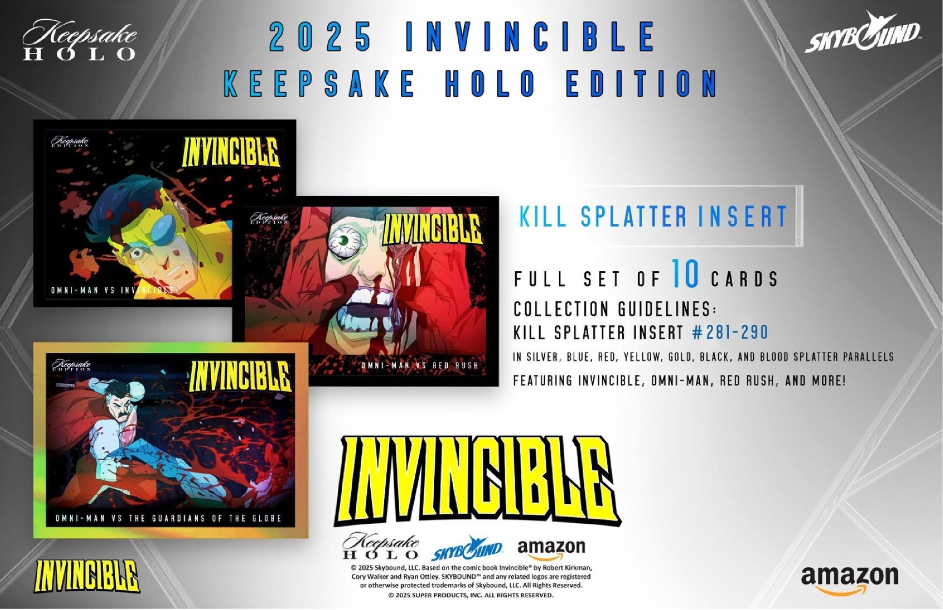 Invincible Season 1 Keepsake Holo Edition Breaker Box 199284685123 at King Card Canada