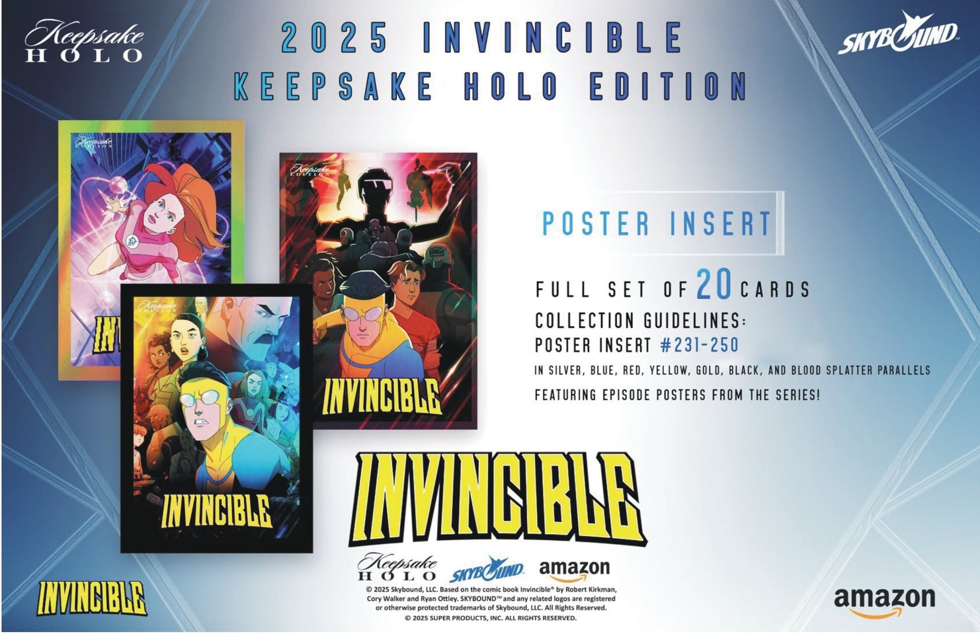 Invincible Season 1 Keepsake Holo Edition Hobby Box 199284863811 at King Card Canada