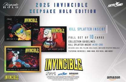 Invincible Season 1 Keepsake Holo Edition Hobby Box 199284863811 at King Card Canada