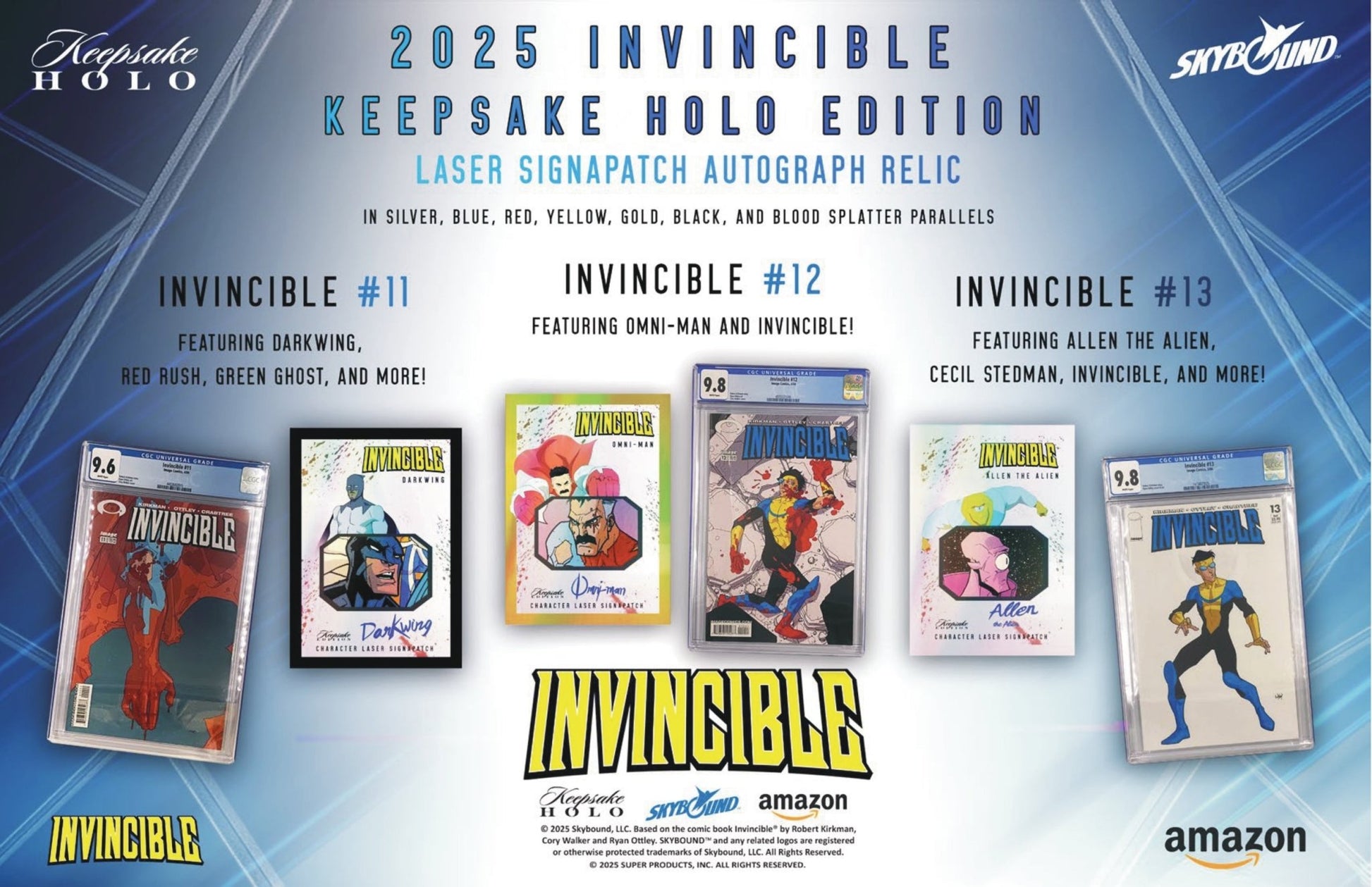 Invincible Season 1 Keepsake Holo Edition Hobby Box 199284863811 at King Card Canada