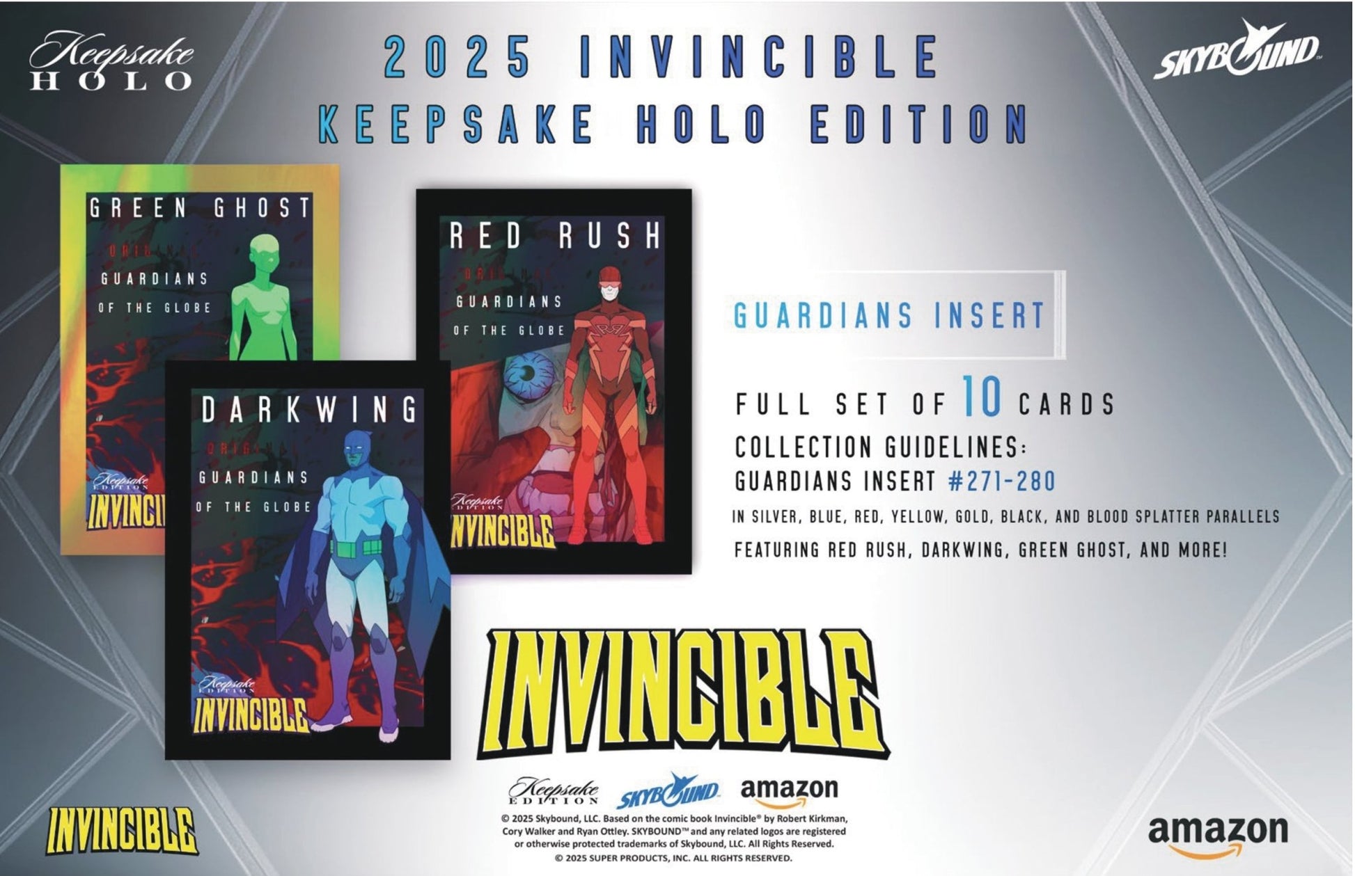 Invincible Season 1 Keepsake Holo Edition Hobby Box 199284863811 at King Card Canada