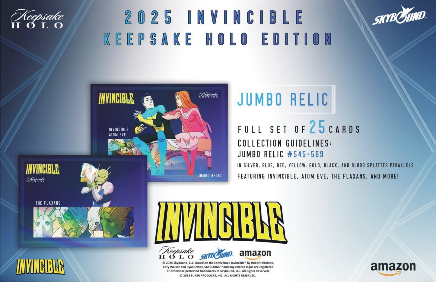 Invincible Season 1 Keepsake Holo Edition Hobby Box 199284863811 at King Card Canada