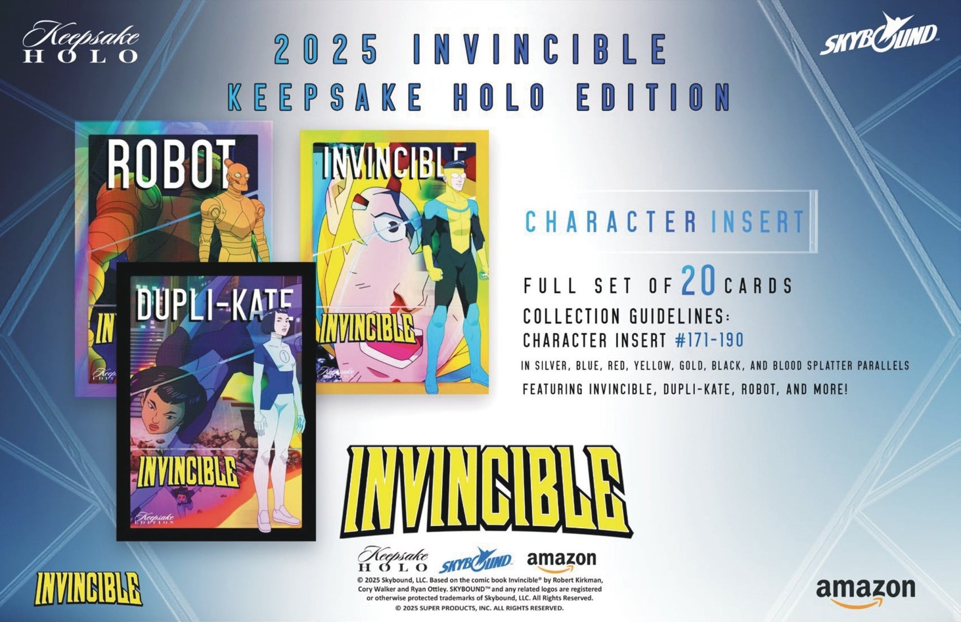 Invincible Season 1 Keepsake Holo Edition Hobby Box 199284863811 at King Card Canada