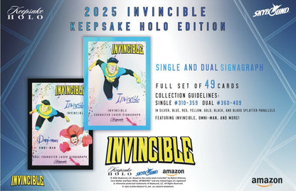 Invincible Season 1 Keepsake Holo Edition Hobby Box 199284863811 at King Card Canada