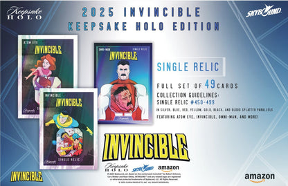 Invincible Season 1 Keepsake Holo Edition Hobby Box 199284863811 at King Card Canada