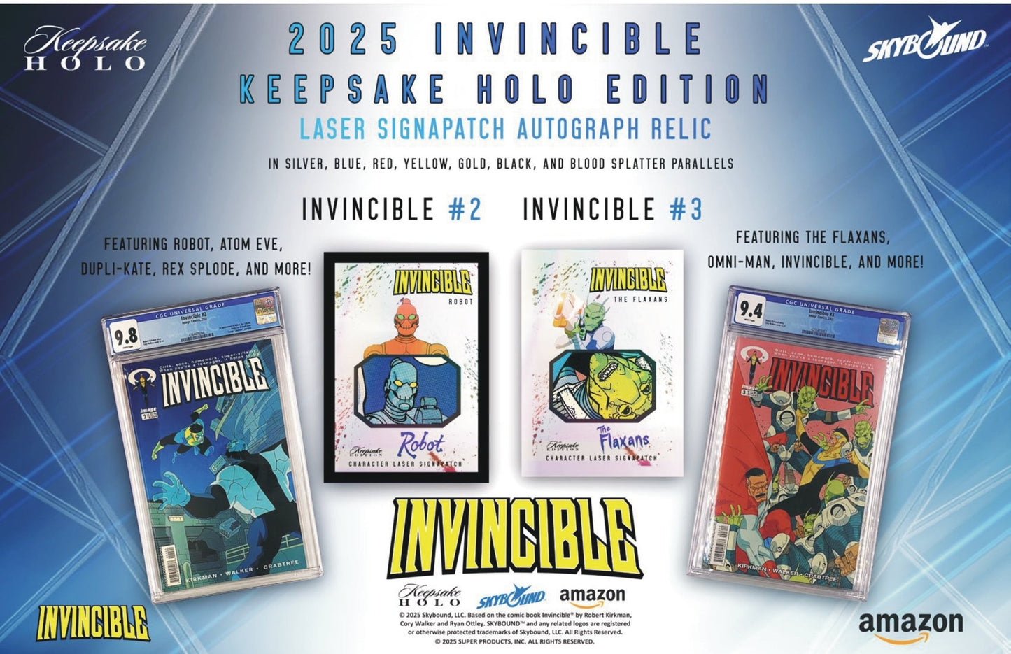 Invincible Season 1 Keepsake Holo Edition Hobby Box 199284863811 at King Card Canada