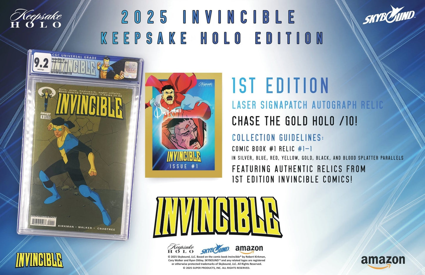 Invincible Season 1 Keepsake Holo Edition Hobby Box 199284863811 at King Card Canada