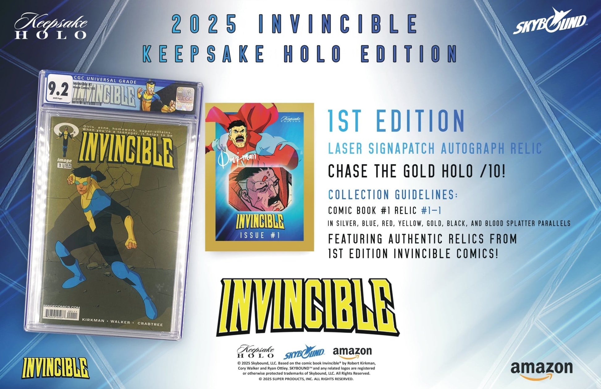Invincible Season 1 Keepsake Holo Edition Hobby Box 199284863811 at King Card Canada
