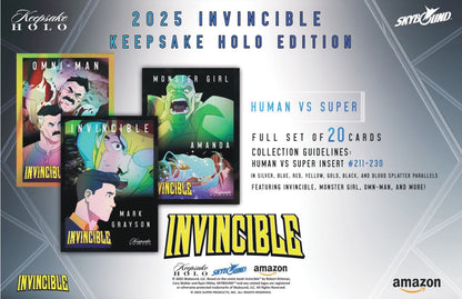 Invincible Season 1 Keepsake Holo Edition Hobby Box 199284863811 at King Card Canada