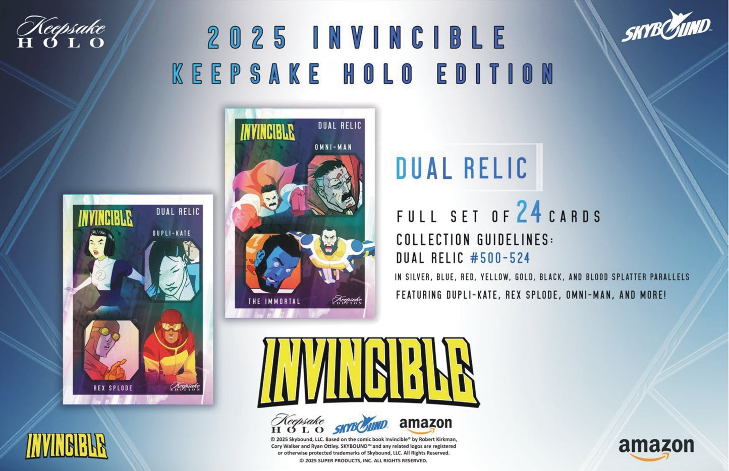Invincible Season 1 Keepsake Holo Edition Hobby Box 199284863811 at King Card Canada