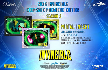 Invincible Season 2 Keepsake Premiere Edition Breaker Box 810216482732 at King Card Canada