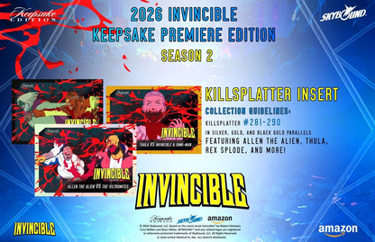 Invincible Season 2 Keepsake Premiere Edition Breaker Box 810216482732 at King Card Canada