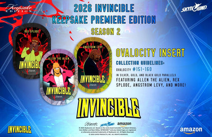 Invincible Season 2 Keepsake Premiere Edition Breaker Box 810216482732 at King Card Canada