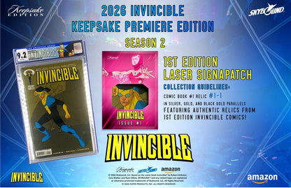 Invincible Season 2 Keepsake Premiere Edition Breaker Box 810216482732 at King Card Canada