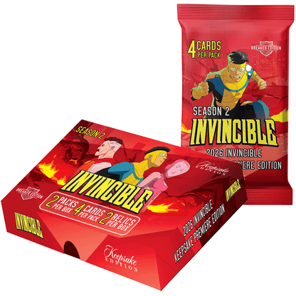 Invincible Season 2 Keepsake Premiere Edition Breaker Box 810216482732 at King Card Canada