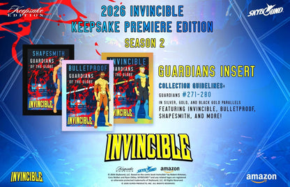 Invincible Season 2 Keepsake Premiere Edition Breaker Box 810216482732 at King Card Canada