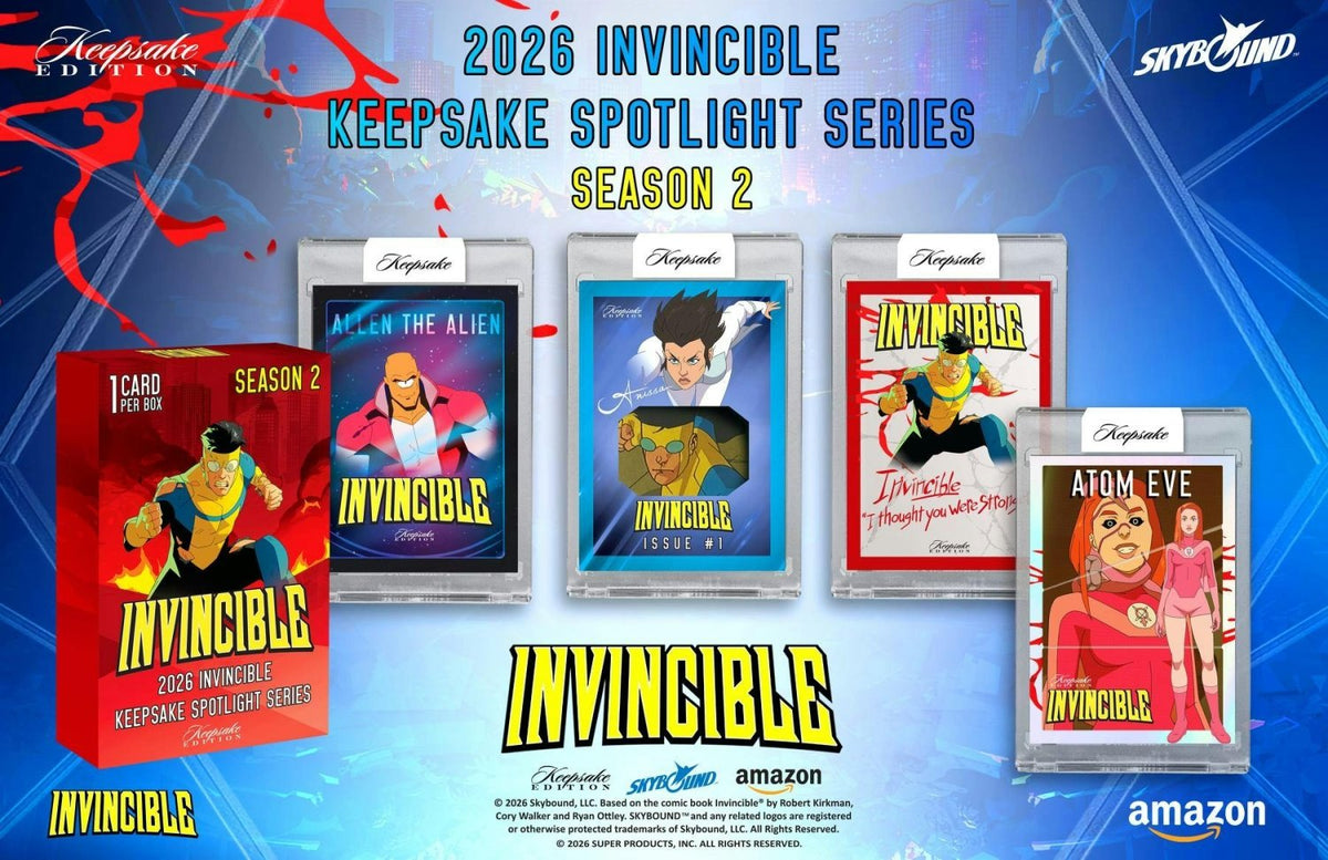Invincible Season 2 Keepsake Spotlight Series Box 810216483944 at King Card Canada