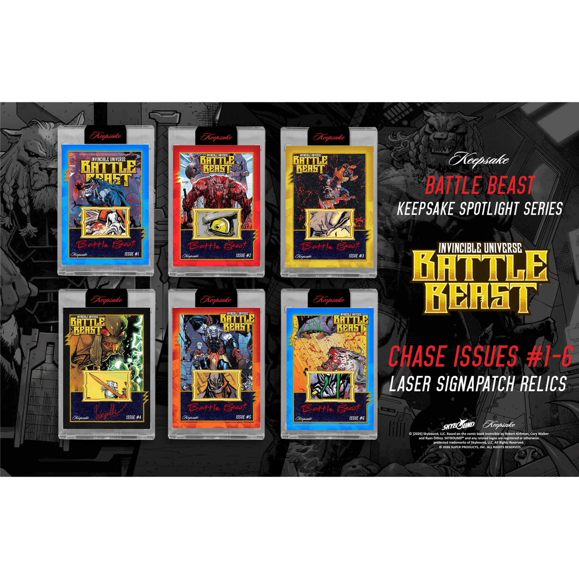 Invincible Universe Battle Beast Keepsake Spotlight Series Hobby Box 810216480127 at King Card Canada
