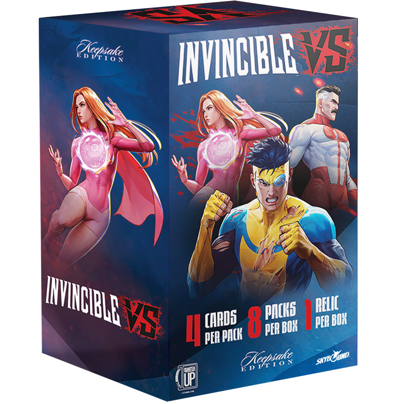 Invincible VS Keepsake Premiere Edition Collector's Box 810216480677 at King Card Canada