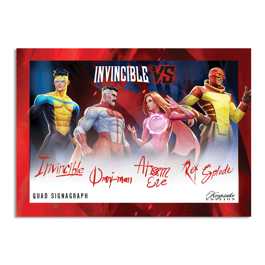 Invincible VS Keepsake Premiere Edition Collector's Box 810216480677 at King Card Canada