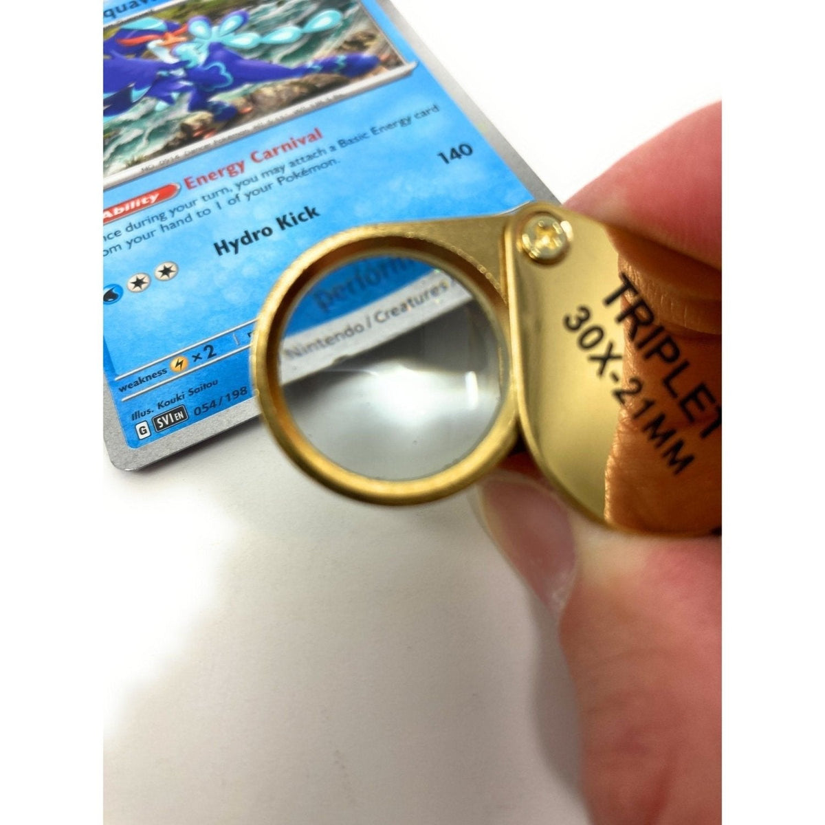 Jewelers Loupe for Card Grading (30X Magnification)  at King Card Canada