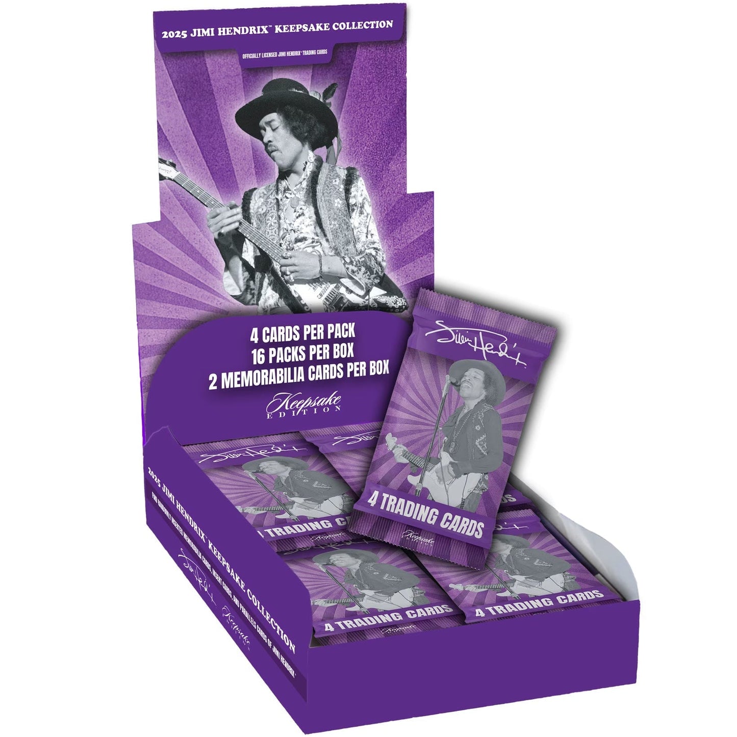 Jimi Hendrix 2025 Keepsake Premiere Collection Hobby Box 199284064478 at King Card Canada