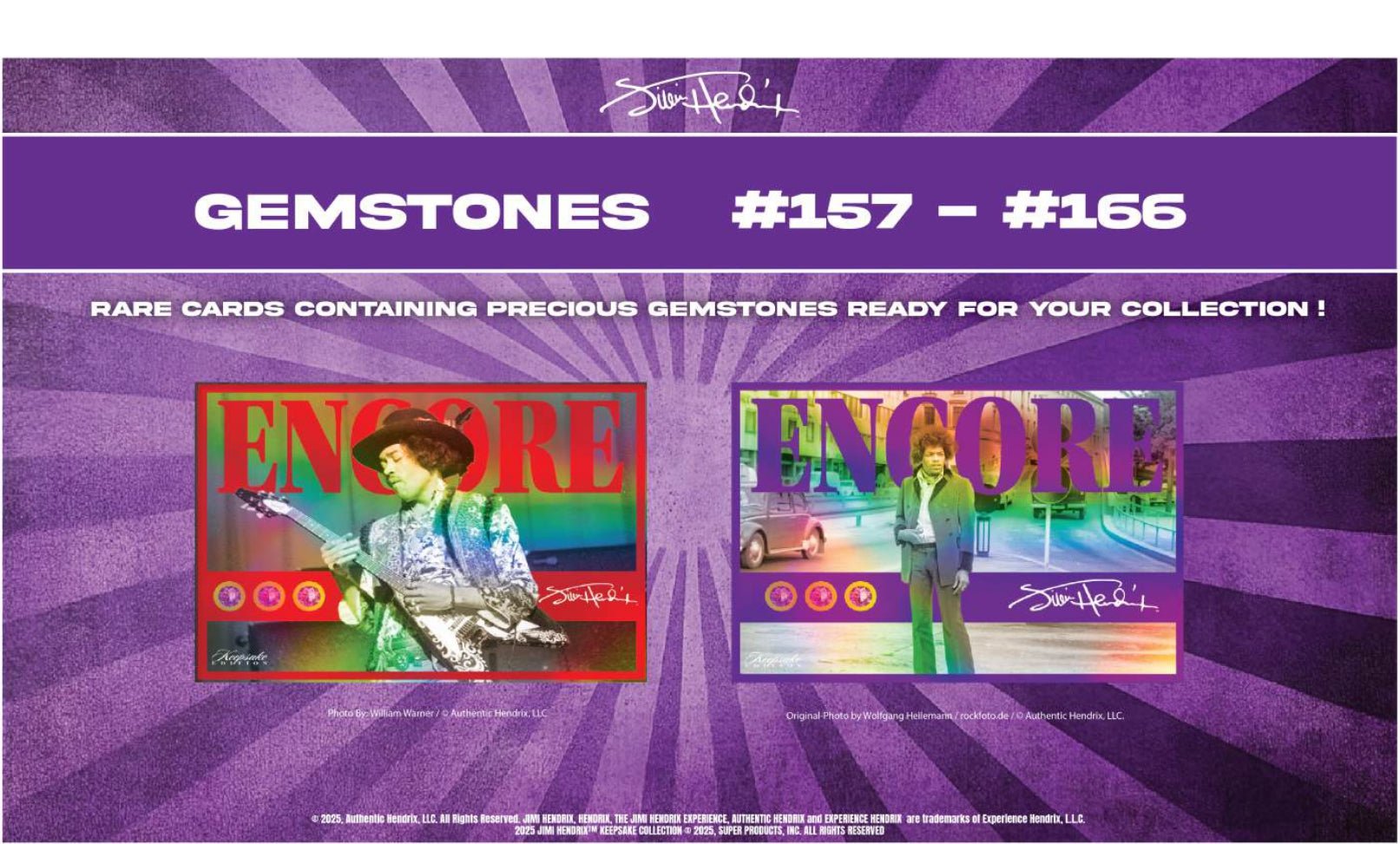 Jimi Hendrix 2025 Keepsake Premiere Collection Hobby Box 199284064478 at King Card Canada
